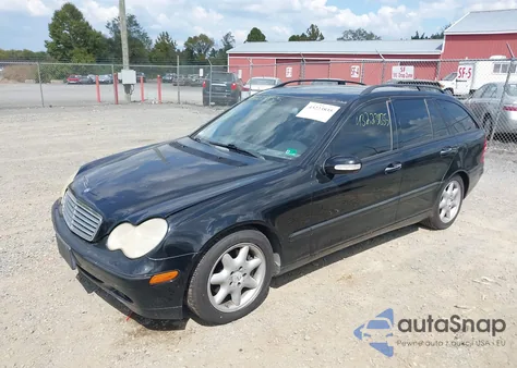 2003 Mercedes-Benz C 320 from USA, damaged, VIN WDBRH64J23F307210